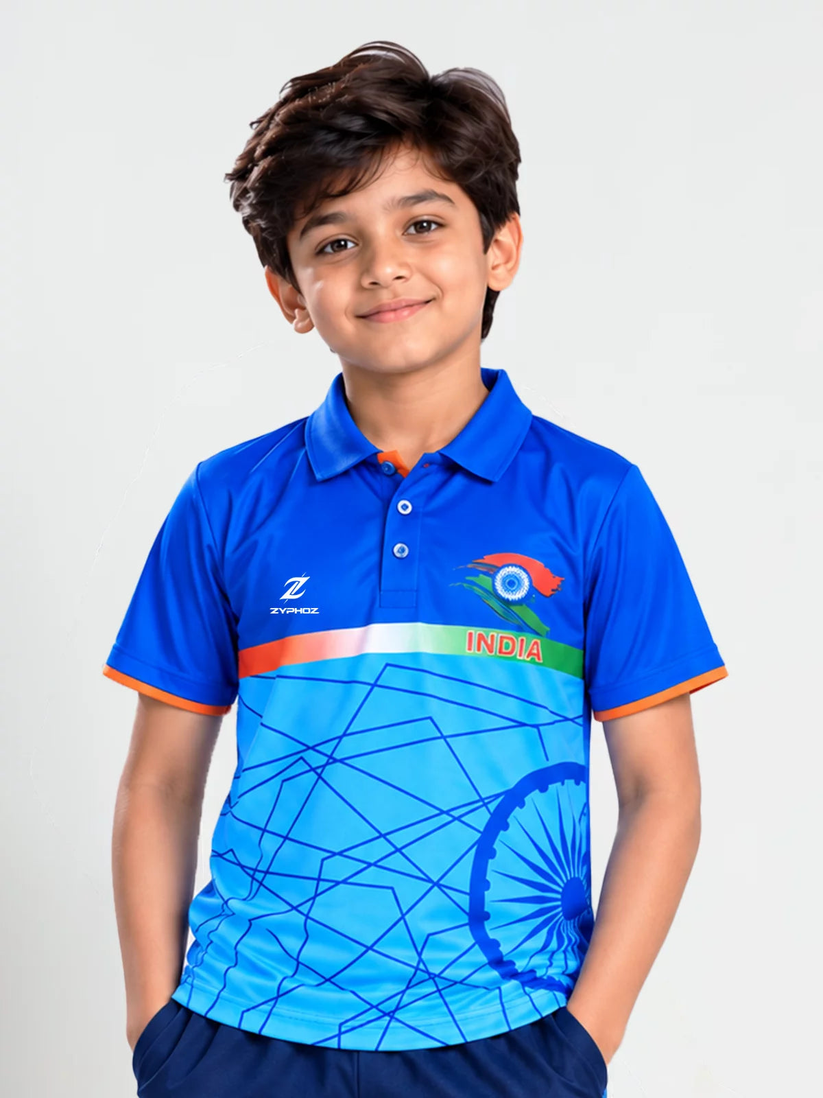 Royal India Kids Customized Jersey