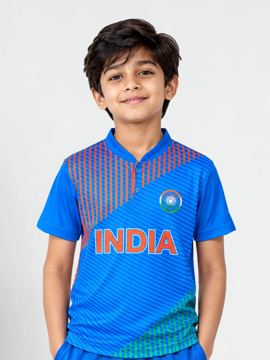 Kids Blue Personalized Jersey