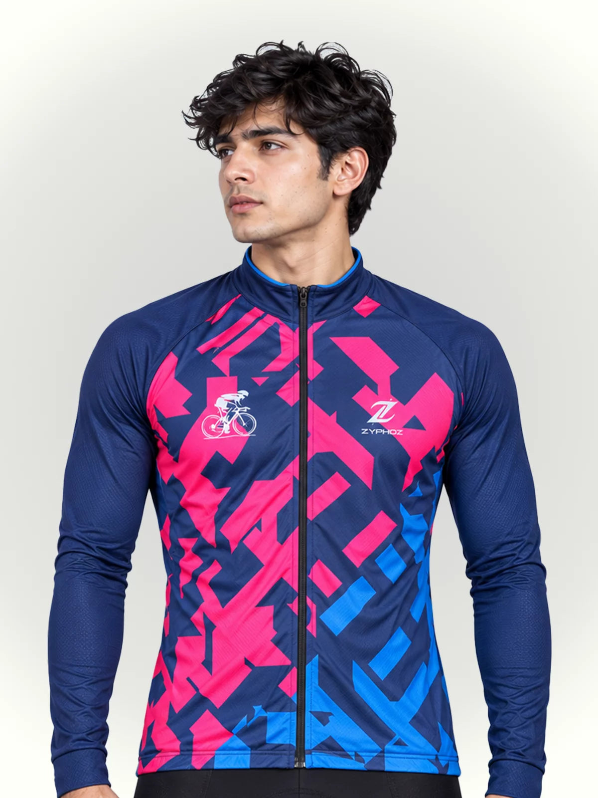 Pink Pixel Customized Cycling Jersey FS