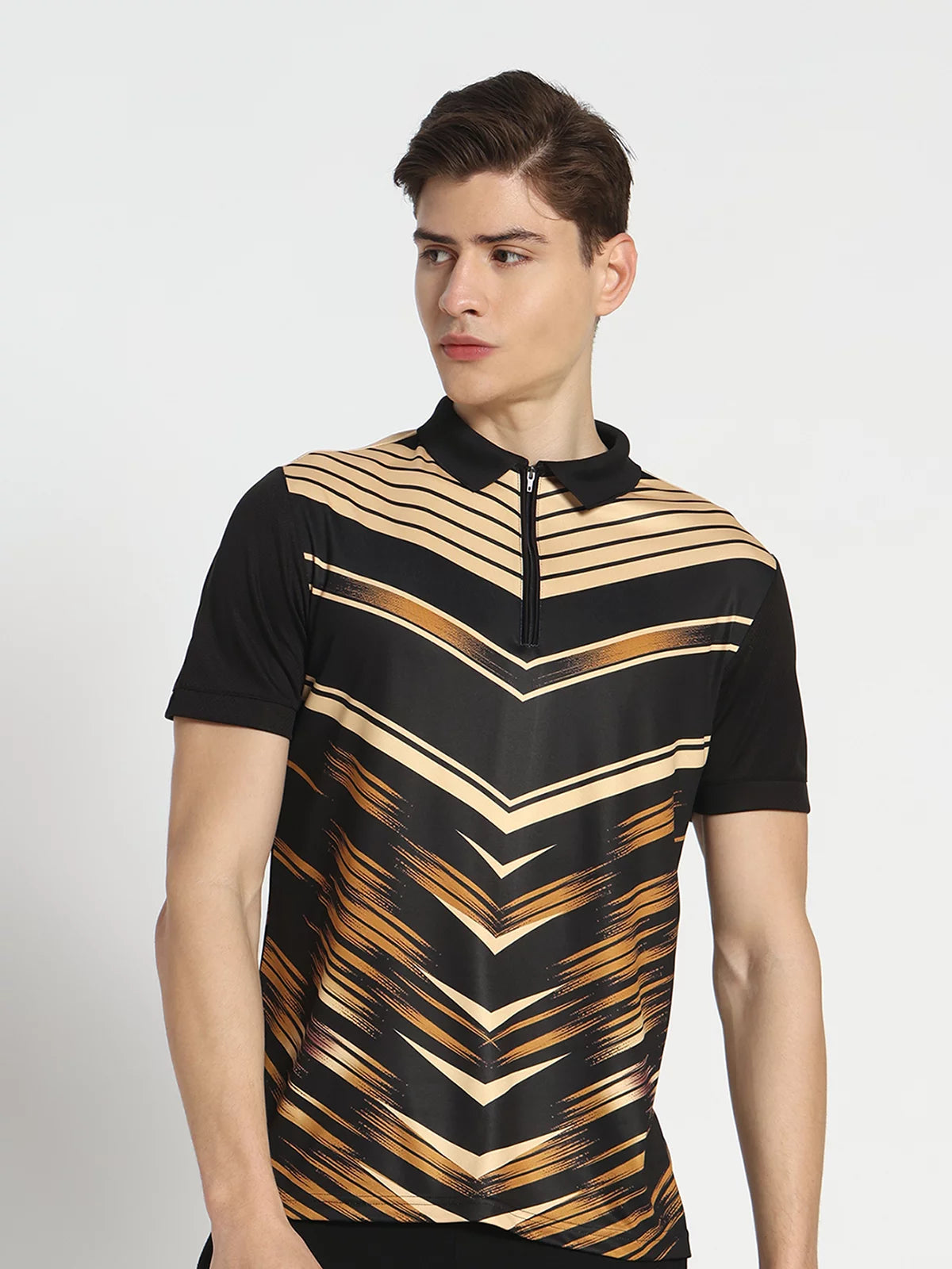 New Black And Golden Customized Jersey