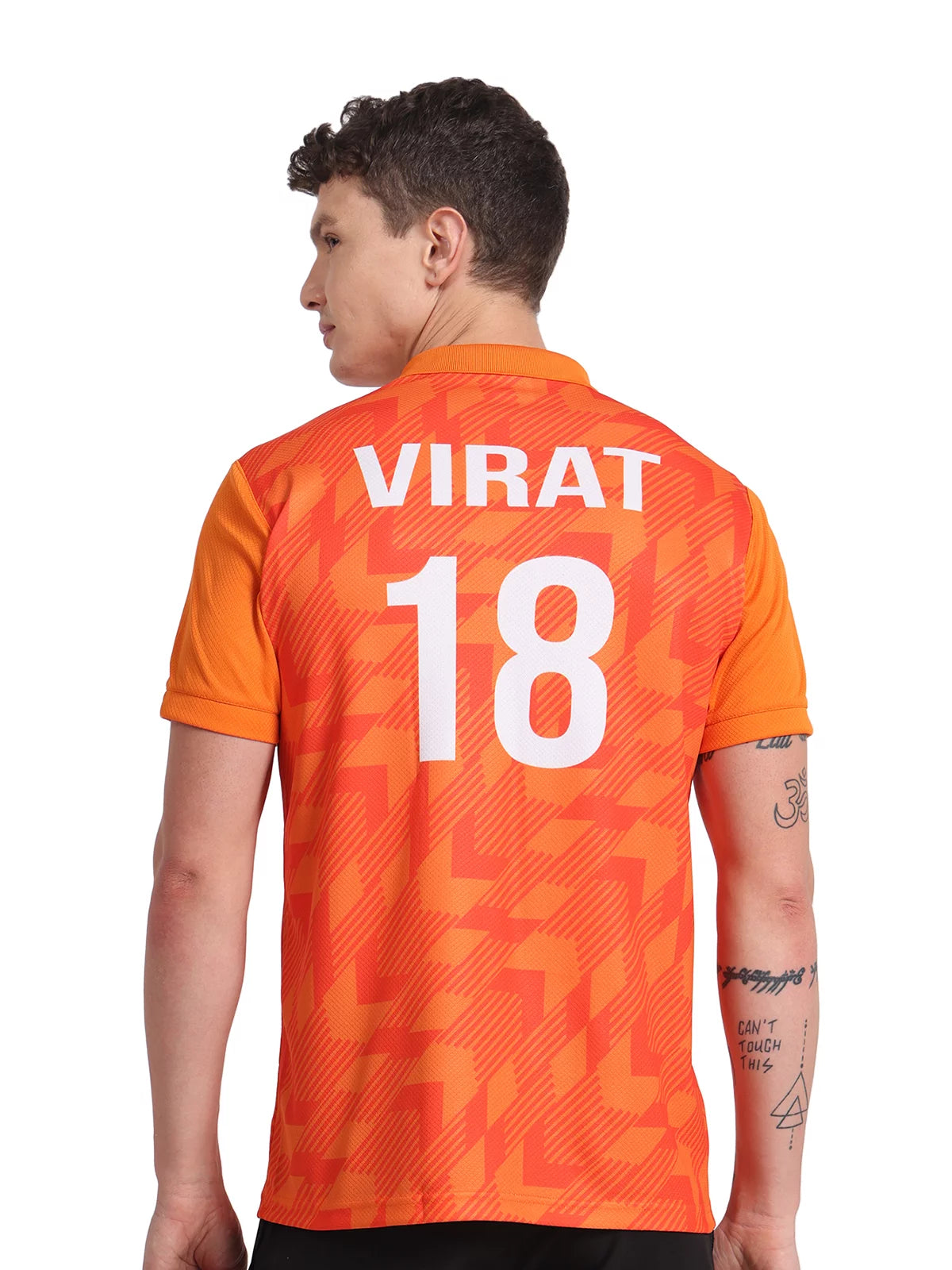 India Orange Cricket Jersey
