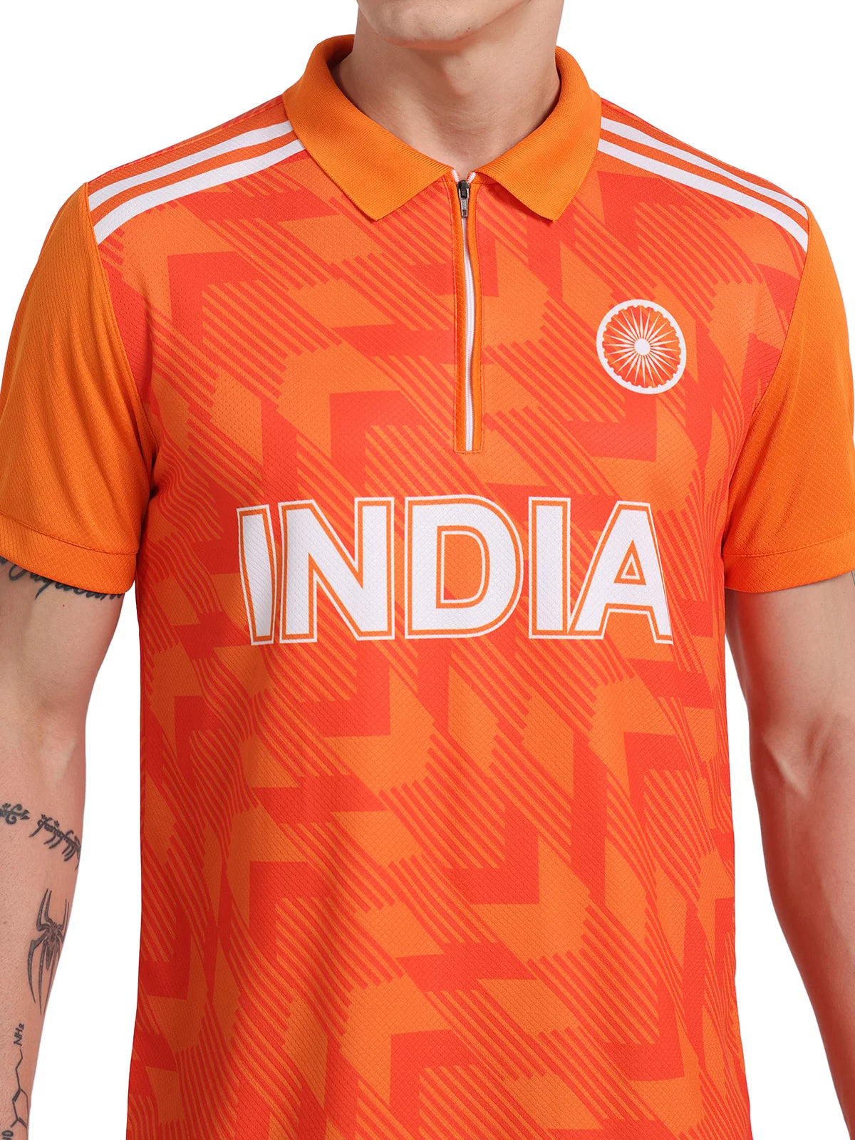 India Orange Cricket Jersey