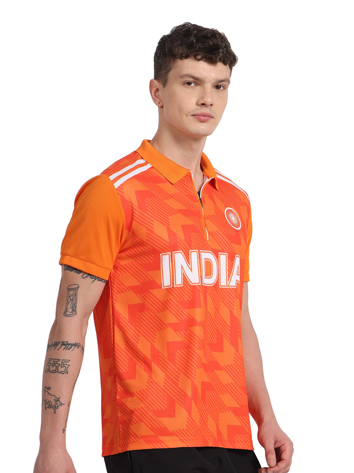 India Orange Cricket Jersey