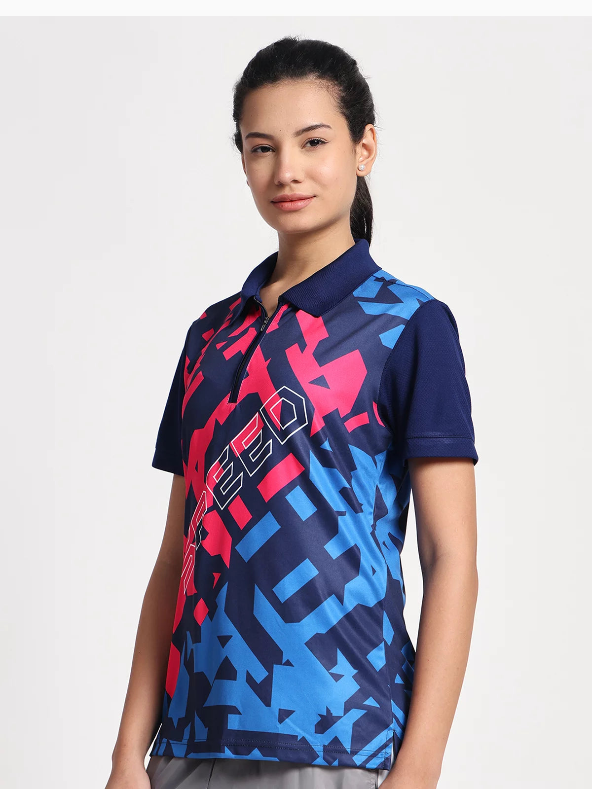 Pink Pixel Women's Customized Jersey