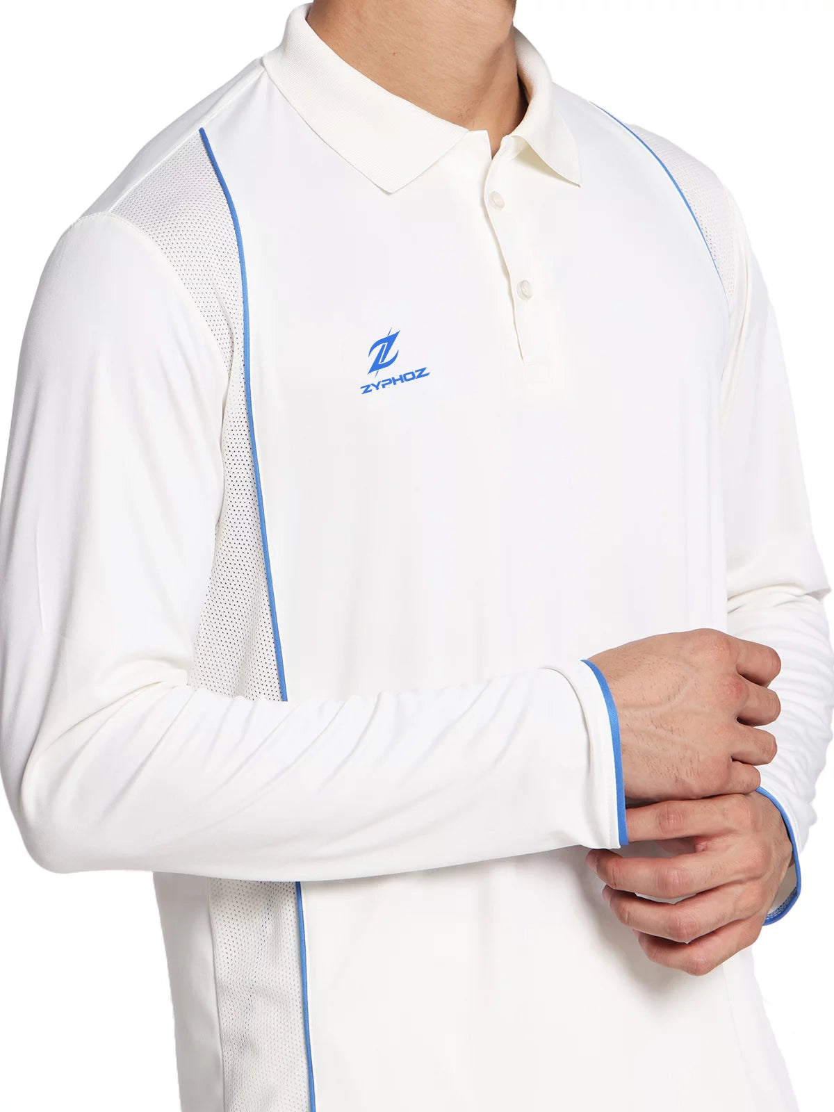 Off-White Cricket Full Sleeves Dress