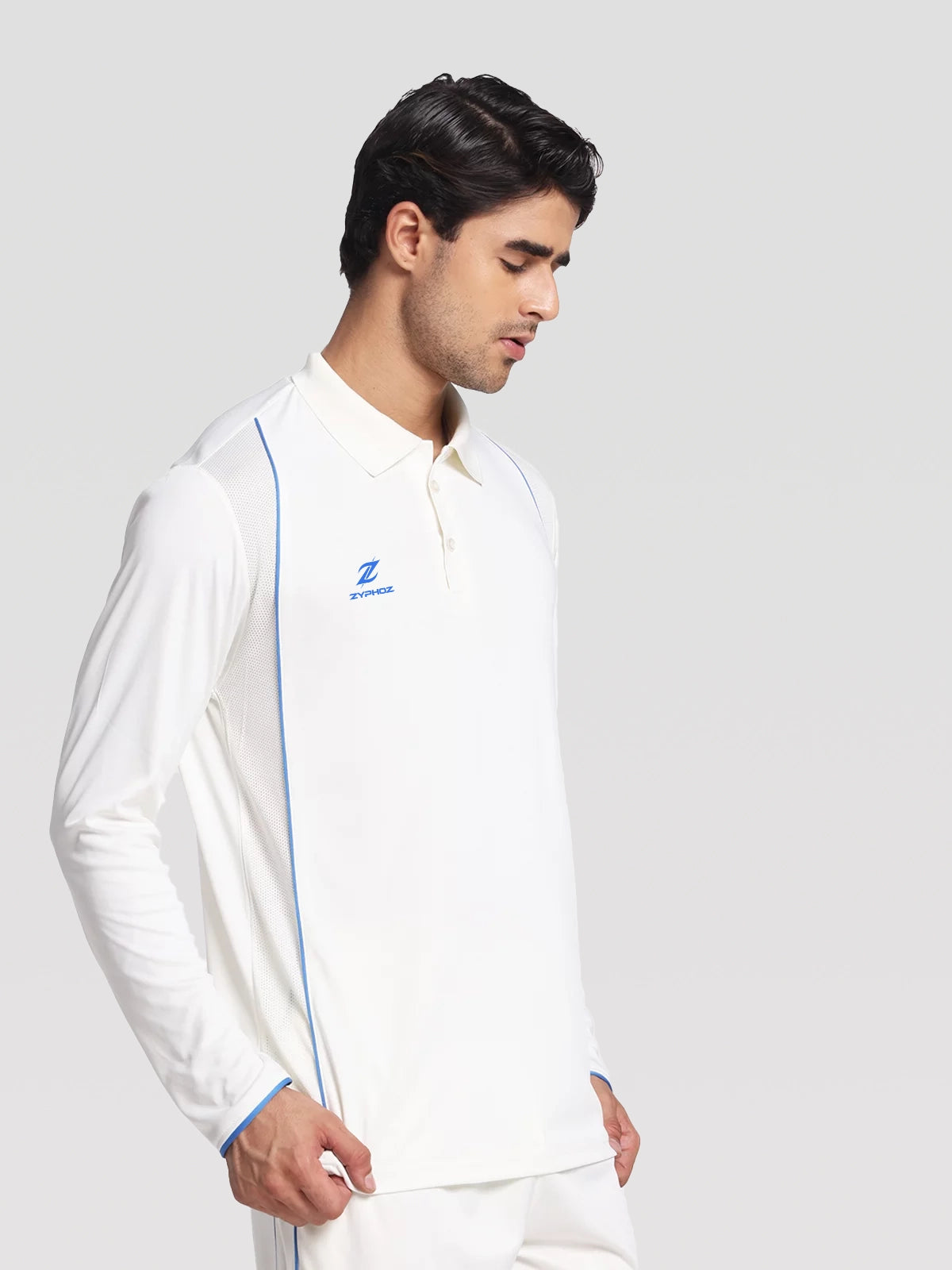 Off-White Cricket Full Sleeves Dress