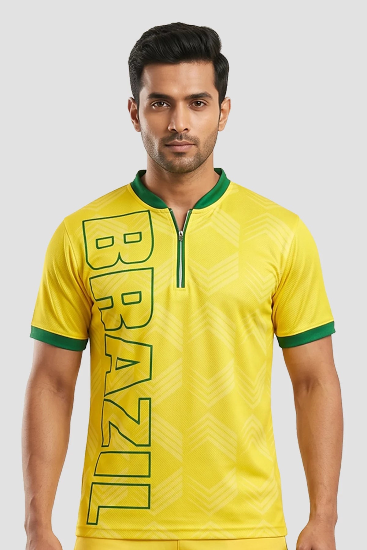 Brazil Men's Personalized Football Jersey