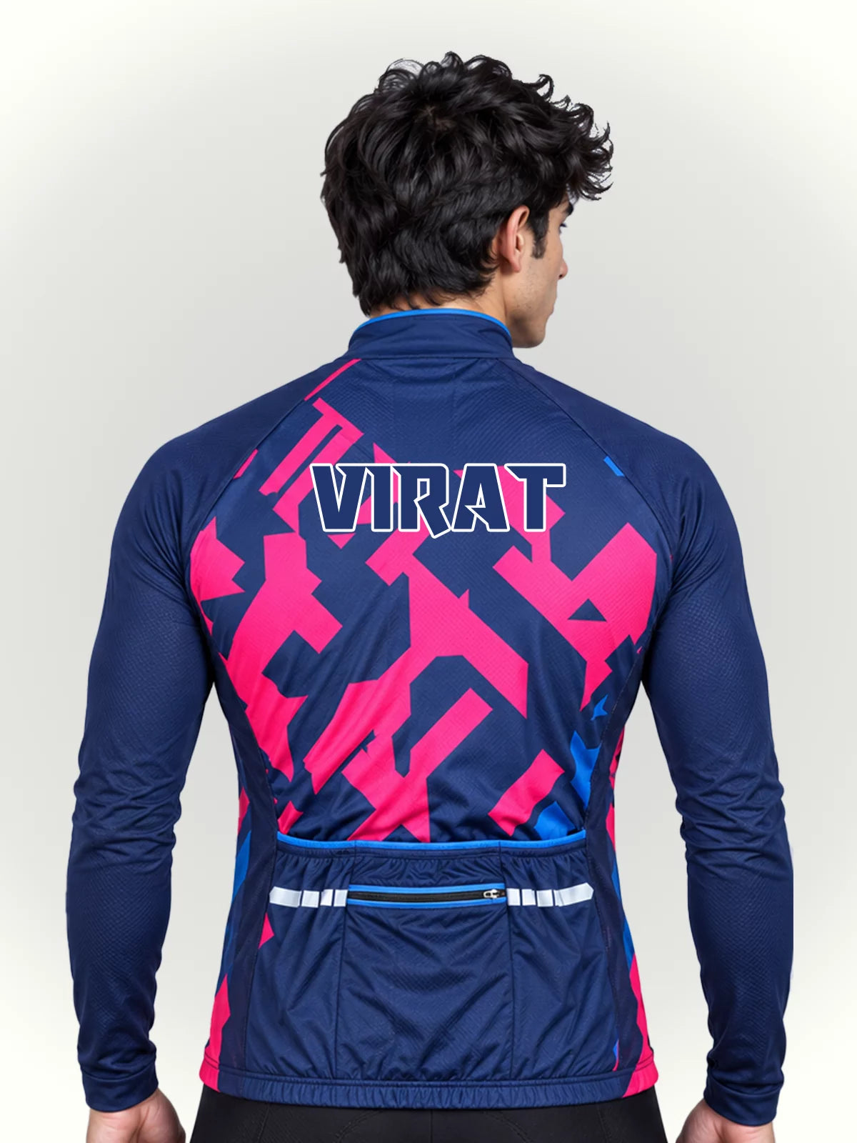 Pink Pixel Customized Cycling Jersey FS
